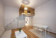++NEU++ Hofseitige 1-Zimmer Hofwohnung mit Tischlermöblierung in Bestlage NÄHE AUGARTEN!