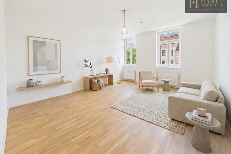 Erstbezug direkt an der U1: Modernes Wohnen mit Klimaanlage &amp; Terrasse in ruhiger Hoflage, Wohnung-kauf, 295.000,€, 1100 Wien 10., Favoriten