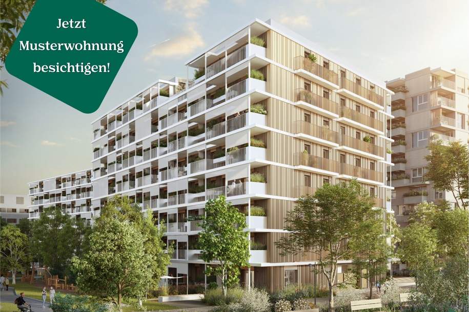 VILLAGE IM DRITTEN | BAUFELD 14A | NATÜRLICH DRAUSSEN | ANLEGER, Wohnung-kauf, 359.100,€, 1030 Wien 3., Landstraße