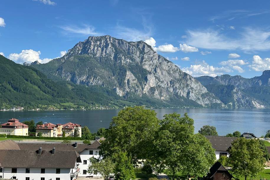 Traunsee - Wunderschöner Baugrund mit unverbaubarem See- und Bergblick (Provisionsfrei), Grund und Boden-kauf, 1.375.000,€, 4813 Gmunden