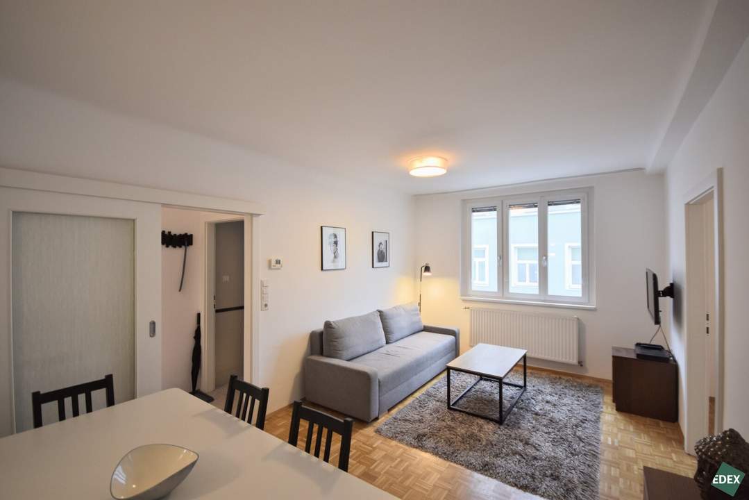 Nähe Augarten und Innenstadt | Möblierte 2-Zimmer-Wohnung