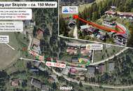AlmChalet am Klippitztörl - nur 150 Meter zur Piste, 4 Zimmer, 2 Bäder, Sauna