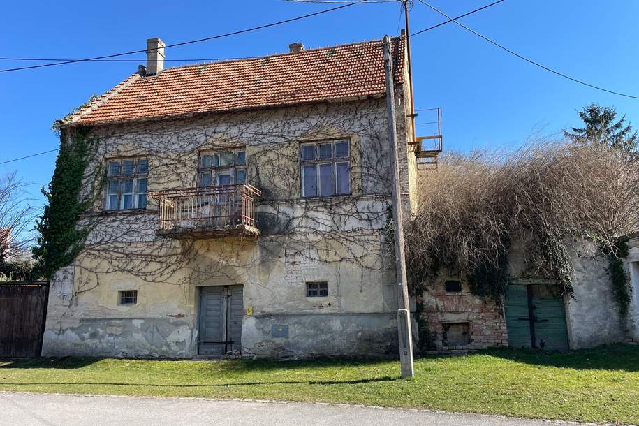 ALTBAU MIT CHARME & RIESIGEM GRUNDSTÜCK, Grund und Boden-kauf, 275.000,€, 2275 Mistelbach