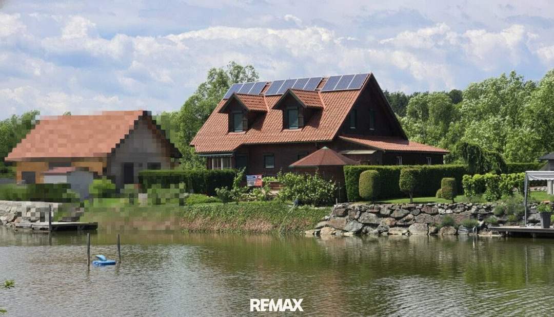 Wohnen wo andere Urlaub machen - Neuwertiges Haus am Messnerteich / Waltschachersee