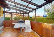 Seltene Gelegenheit! Schönes Holzhaus auf eigenem Gartengrundstück im Eigentum!