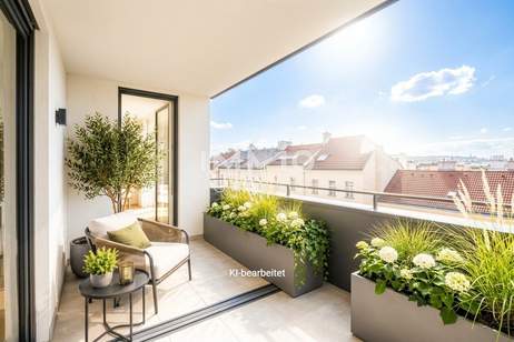 Premium-Vorsorgewohnung nahe Schönbrunn – Erstbezug - Westbalkon &amp; Loggia, Wohnung-kauf, 309.000,€, 1120 Wien 12., Meidling