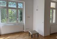 Großzügiger Altbau-Erstbezug im Pratercottage – Ruhelage, Grünblick &amp; Wohnküche mit Loggia | ZELLMANN IMMOBILIEN