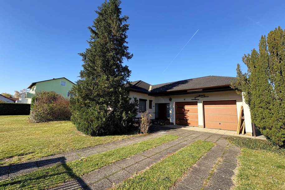 Bungalow mit Doppelgarage in beliebter Wohngegend, Haus-kauf, 440.000,€, 4614 Wels-Land