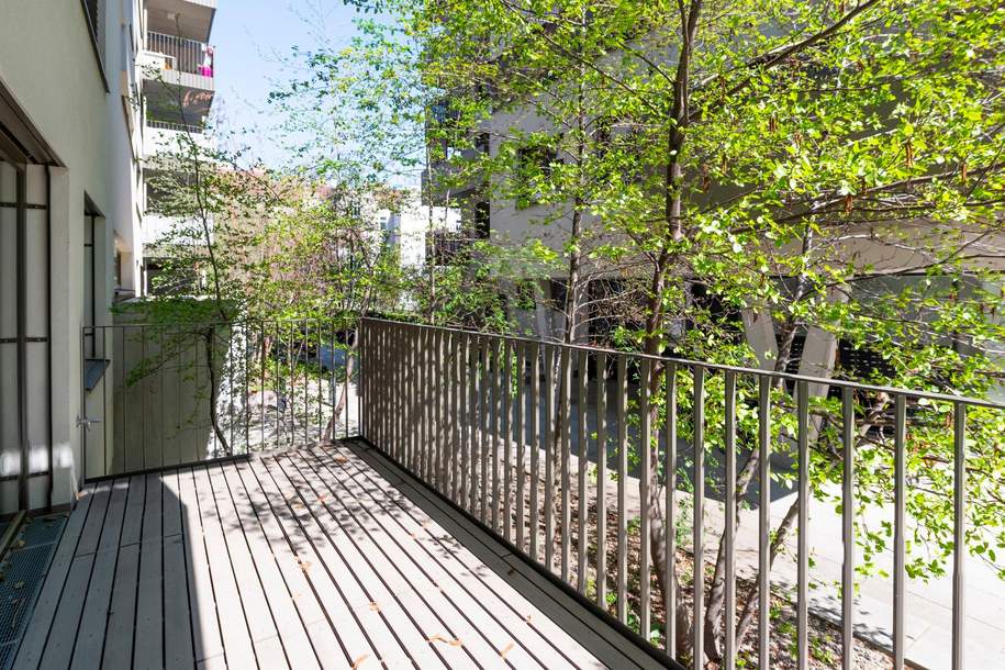 NEUBAU - BAUJAHR 2017- FERNWÄRME ! Top möblierte 2 Zimmer Wohnung mit großem Balkon in Trienna, Wohnung-kauf, 400.000,€, 1030 Wien 3., Landstraße