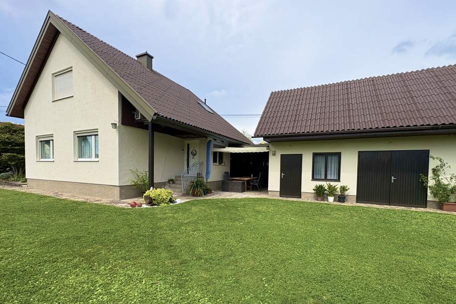 Gepflegtes Einfamilienhaus in Gössendorf mit Pool, Garage, Nebengebäude und 1.070 m² Grundfläche!, Haus-kauf, 525.000,€, 8077 Graz-Umgebung