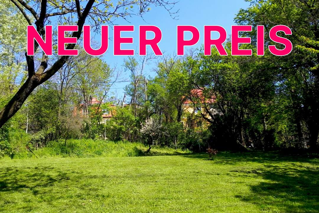 Rarität! Unbebauter Baugrund südlich der Klinik Penzing