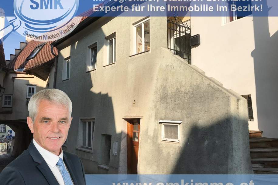 Wohnhaus aus dem Spätmittelalter im Kremser Sängerhof!, Haus-kauf, 270.000,€, 3500 Krems an der Donau(Stadt)