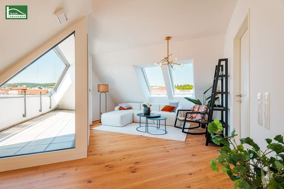 Exklusive Dachgeschosswohnung mit Terrasse & Dachterrasse, Wohnung-kauf, 646.113,€, 1170 Wien 17., Hernals