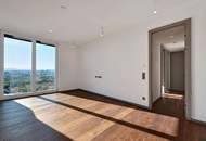 Central Park Feeling! Unverbaubarer Weitblick über Prater und Donau vom 25. Stock, Eckwohnung mit Traumterrassen und Wintergarten