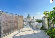 360 TOUR // TERRASSEN- DACHGESCHOßWOHNUNG NAHE KARLSKIRCHE