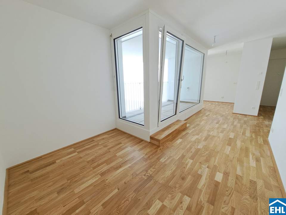 Innenhoflage: 2 Zimmerwohnung in wunderschöner Stammersdorfer Ruhelage