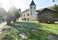 Ein Märchenschloss Nähe Wildon-komplett saniert mit prachtvoller ca. 40.000m² Parkanlage - Biomasseheizung!