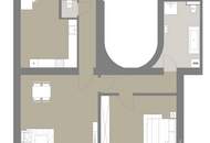 NÄHE 1. BEZIRK, DONAUKANAL UND AUGARTEN | Komplett hofseitige Altbauwohnung | Ideal auch zur WG-Nutzung | Rembrandtstraße