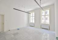 Erstbezug nach Sanierung – Repräsentatives Altbau-Büro nahe Rathaus mit Terrasse