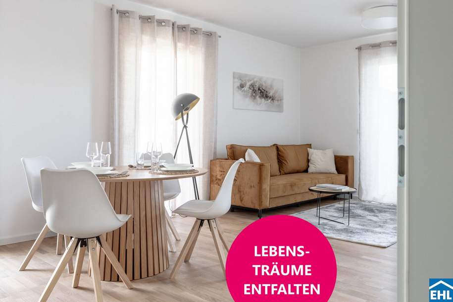 Mieten oder kaufen? Bei "THE VINEYARDS" haben Sie die Wahl!, Wohnung-miete, 620,00,€, 2344 Mödling