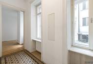 Komplett hofseitige Altbauwohnung | Sanierungsbedürftig | Prachtvolles Jahrhundertwendehaus | MQ, Volkstheater, Mariahilfer Straße uvm. fußläufig erreichbar