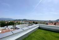 Perfekt geschnittene 2-Zimmer-Wohnung mit Balkon und Gemeinschafts-Dachterrasse