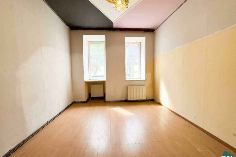 NEUER PREIS - Sanierungsbedürftige 3 Zimmer- Altbauwohnung mit Entwicklungspotenzial – nahe Matzleinsdorfer Platz, Wohnung-kauf, 199.000,€, 1050 Wien 5., Margareten