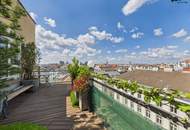 Penthouse Rarität in 1020 Wien: Two Levels. One Statement.
