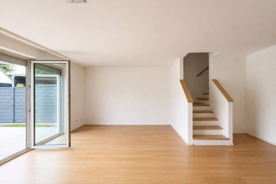 Familientrubel | 5 Schlafzimmer | Südwest-Terrasse und eigener Garten | Spielplatz und Badeteich ums Eck | Tiefgaragenstellplatz, Haus-kauf, 649.000,€, 1220 Wien 22., Donaustadt