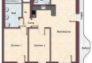 3-Zimmer Familienwohnung mit traumhaftem Weitblick - U1 Nähe!