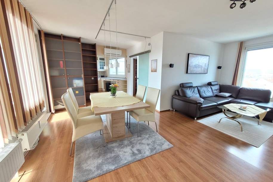 Dachgeschosswohnung mit Fernblick nahe Alter Donau, Wohnung-kauf, 499.000,€, 1210 Wien 21., Floridsdorf