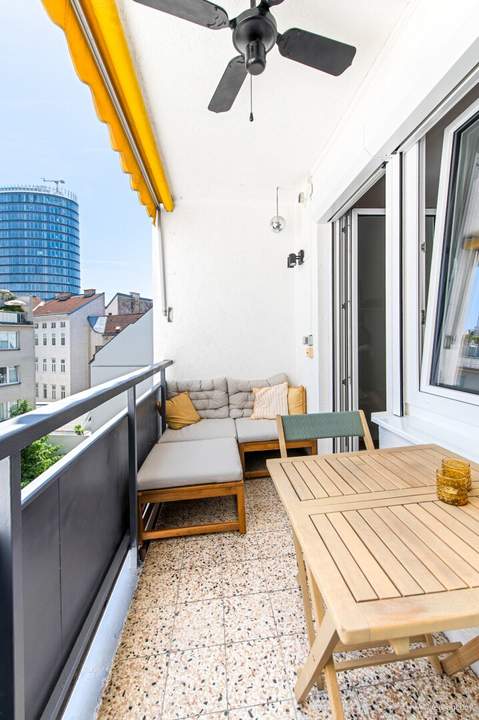 Neuwertige 2-Zi-Wohnung mit Loggia in 1020 Wien, U-Bahn-Nähe, Lift