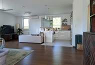 AUßERGEWÖHNLICHE DACHGESCHOSSWOHNUNG mit XL- Terrasse und XL Garagenplatz- Topzustand- Top Preis in 1130 Wien !