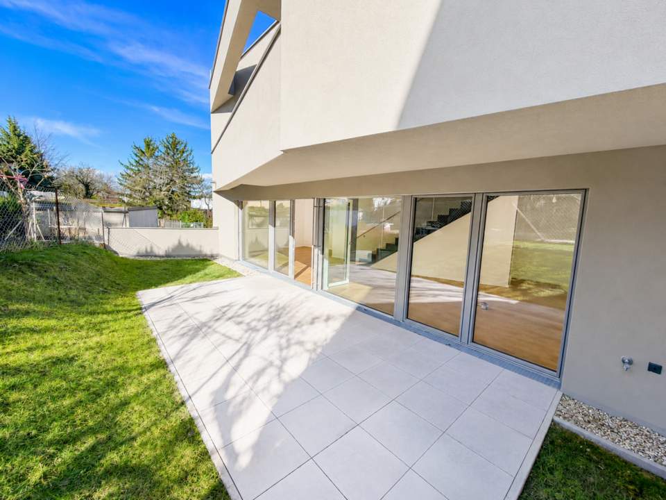 Villa mit Design-Charakter und Garten - außergewöhnlich Wohnen im BRUNNIQUE