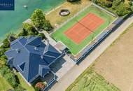 Das Refugium am See – exklusiver Landsitz mit eigenem Seegrundstück, Tennisplatz und über 6 Hektar Eigengrund