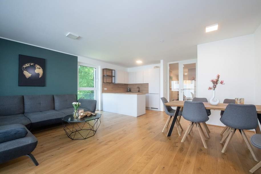 Moderne neuwertige Wohnung mit Einbauküche, Loggia und Tiefgaragenplatz in zentraler Lage!, Wohnung-kauf, 360.000,€, 4400 Steyr(Stadt)