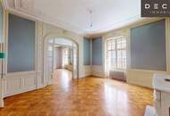EINZIGARTIGER ALTBAU-TRAUM IM BOTSCHAFTSVIERTEL, STUCK, KAMIN, BELETAGE, 3D-RUNDGANG