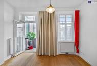 Exklusive 4-Zimmer-Altbauwohnung mit hofseitigem Balkon nahe U3 & Schönbrunn