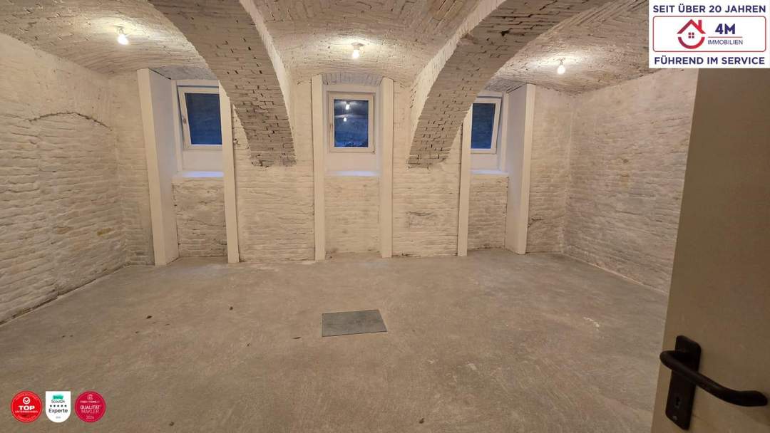 Kreativer Freiraum im Herzen von Wien-Neubau Magazin / Lager Hobbyraum mit Altbau-Charme!