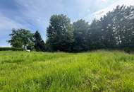 Idyllisches Grundstück am Ende einer Sackgasse – sonniger Bauplatz mit eigenem Wald