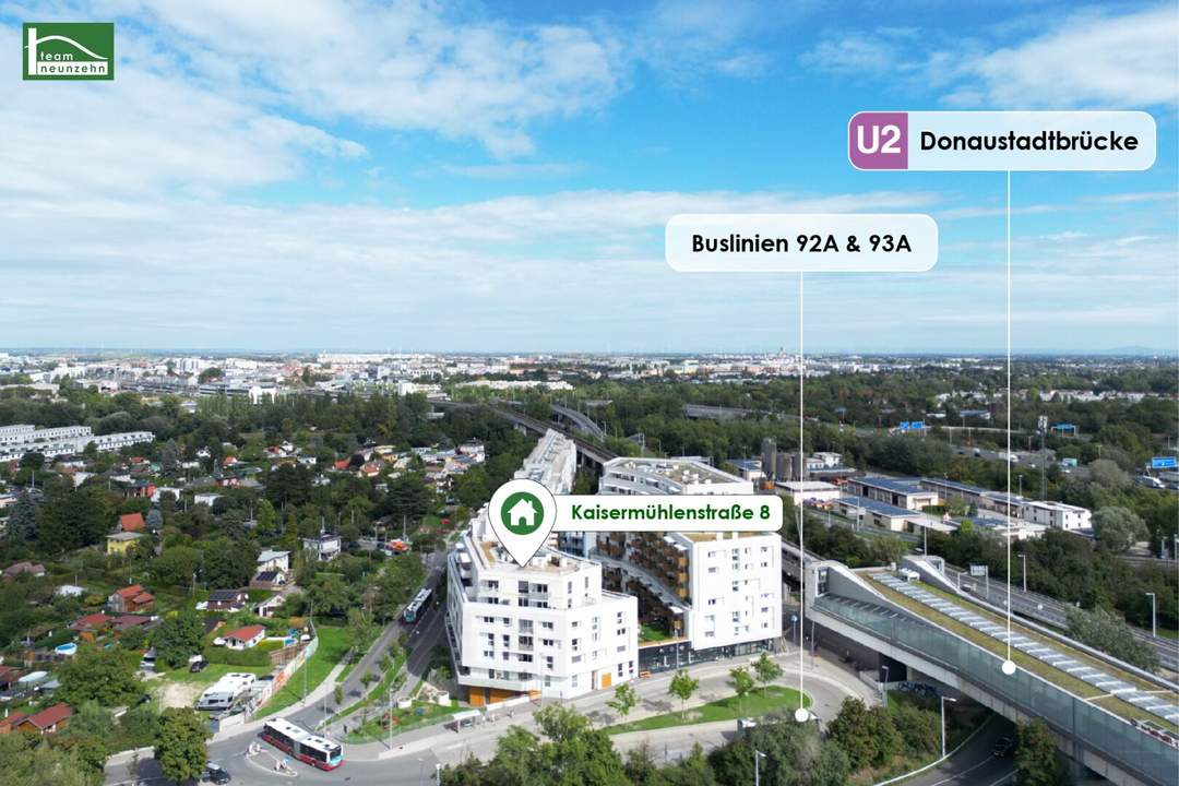 Wohngenuss nahe der Donau - Kompakte 2-Zimmer-Wohnung mit Balkon - ab 01.11.2026 beziehbar!