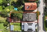 BAUGRUND FÜR IHR EIGENHEIM | ca. 540 m² Grundstücksfläche mit Altbestand | Ost/West ausgerichtet | Nähe Alterlaa