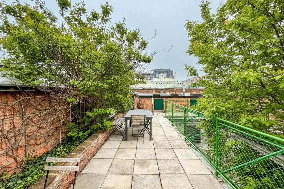 ​​​​​​​Exklusive Dachwohnung mit uneinsichtiger Terrasse in der Lagergasse, Wohnung-miete, 3.560,00,€, 1030 Wien 3., Landstraße