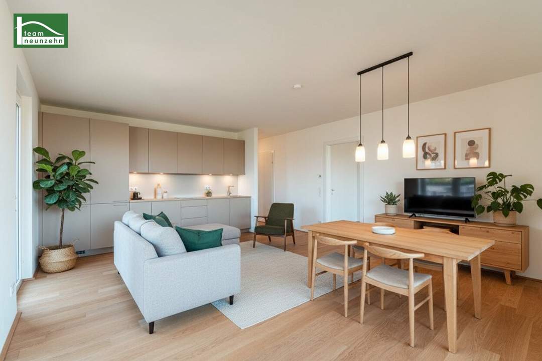 Neubauprojekt im Niedrig-Energie-Standard im grünen Hirschfeld – Naturnah wohnen - JETZT ANFRAGEN