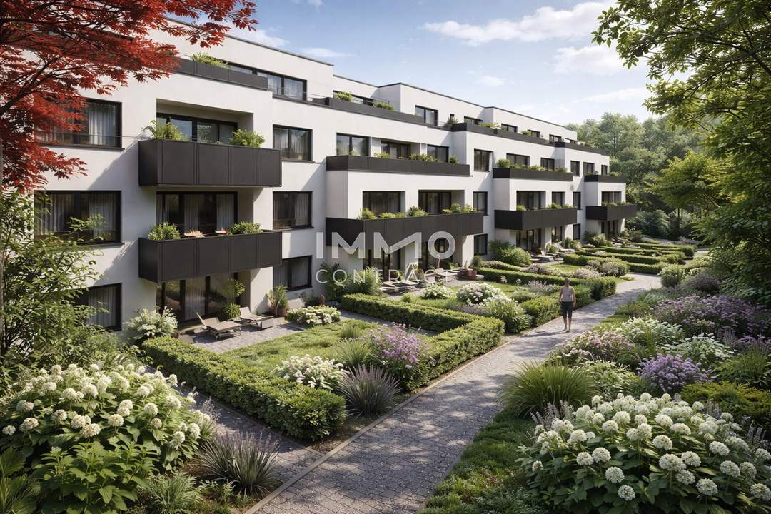 Helle 2-Zimmer Wohnung mit Loggia &amp; Balkon – Wohnen mit extra Freiraum