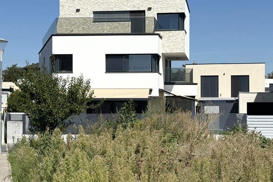 Ultramoderne Arch.-Villa Stahlbeton-Bauweise im neuen Villenviertel // Ultra-modern architect-designed villa Reinforced concrete construction //, Haus-kauf, 1.150.000,€, 2301 Gänserndorf