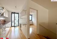 Lichtdurchflutete Maisonette mit modernem Wintergarten