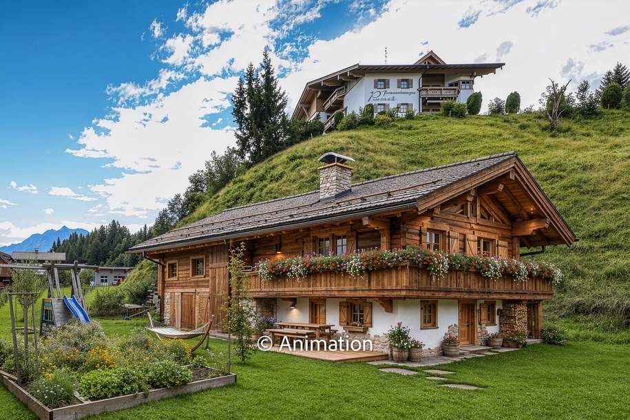 Historisches Bauernhaus mit Freizeitwohnsitz, Haus-kauf, 790.000,€, 6391 Kitzbühel