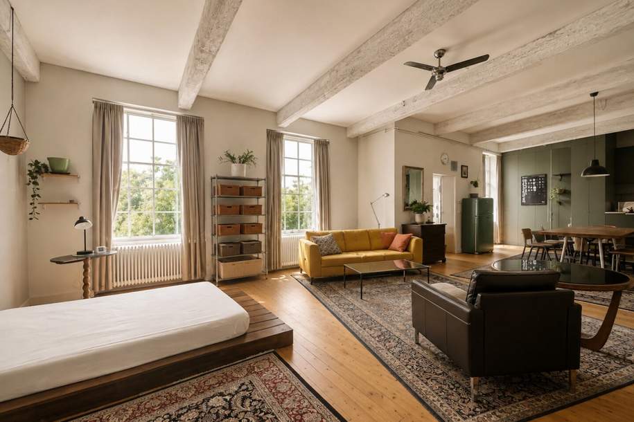 TOP-Lage - ATELIER in LOFT-GEBÄUDE, Gewerbeobjekt-kauf, 448.000,€, 1070 Wien 7., Neubau
