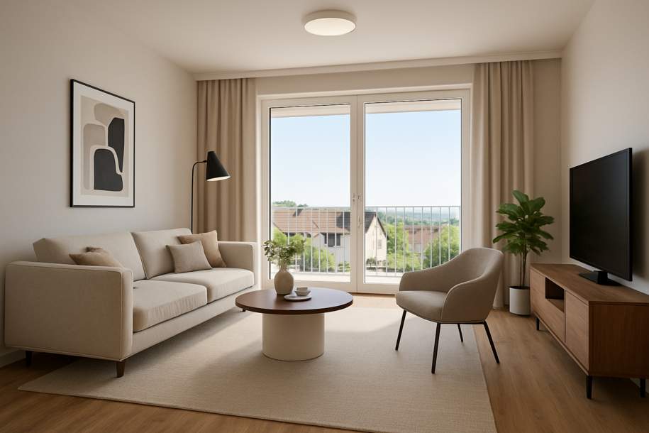 2-Zimmer-Wohnung mit Loggia, Wohnung-miete, 863,00,€, 4320 Perg